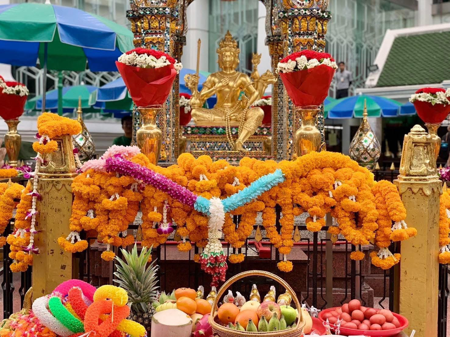 四面佛祈求健康的体验:从信仰到行动的养生旅程