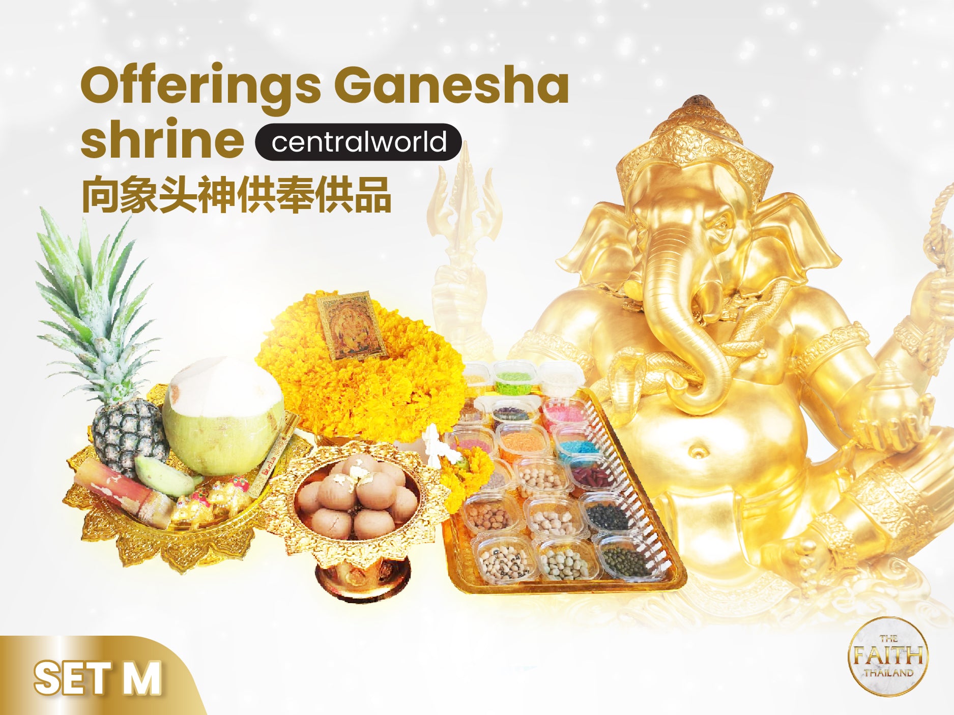 Offerings Ganesha  Shrine (Central World)