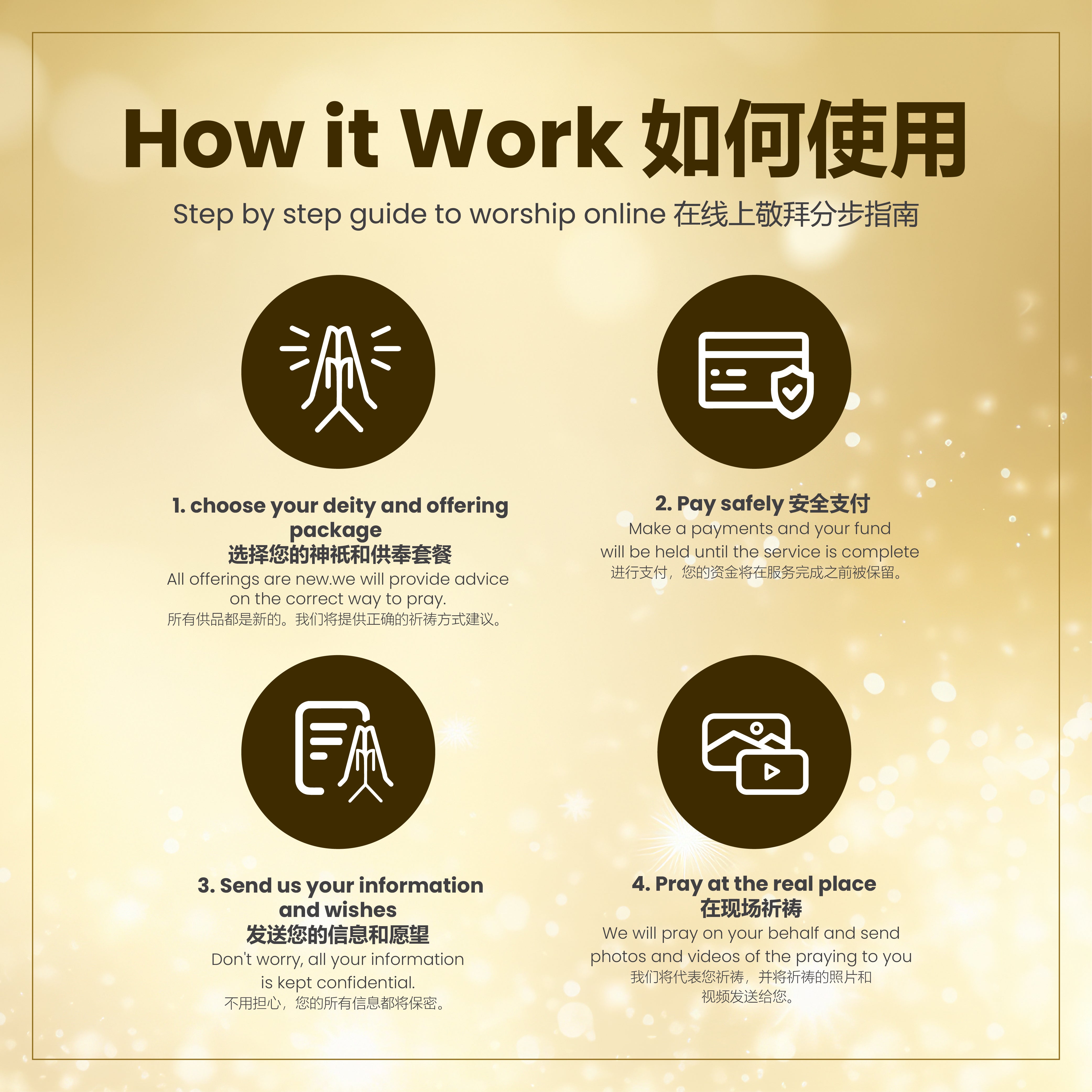 Offering Set for Buddha